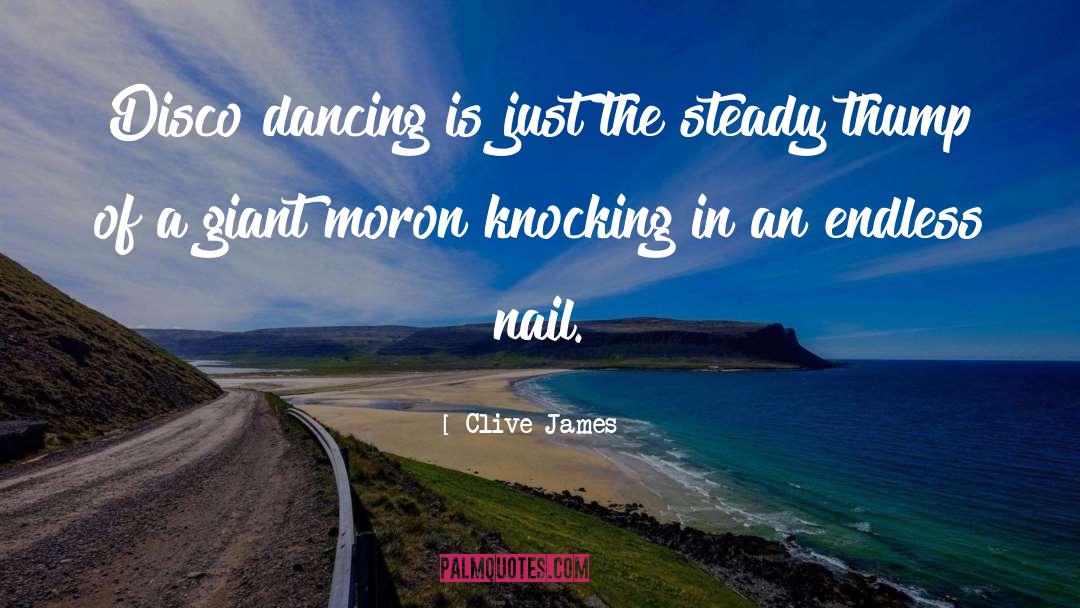 Disco quotes by Clive James