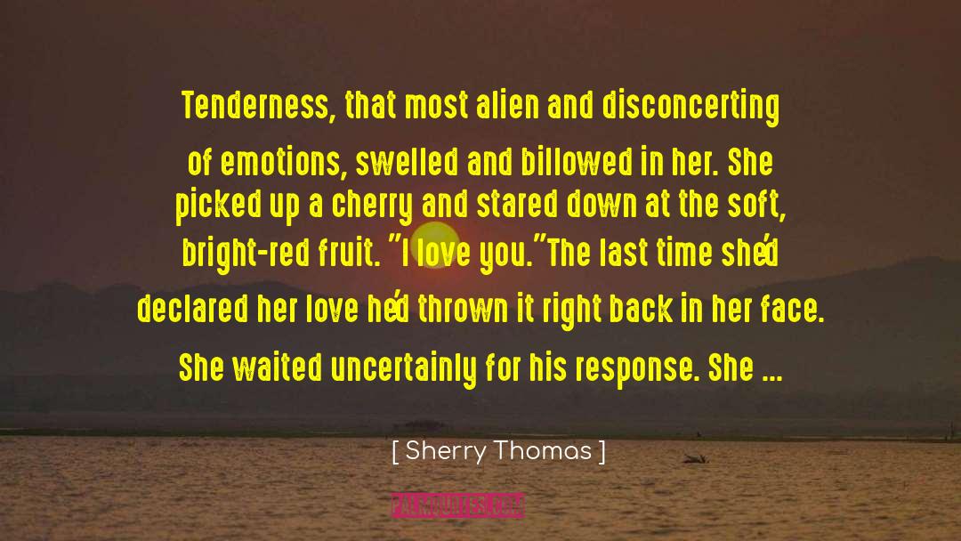 Disconcerting quotes by Sherry Thomas