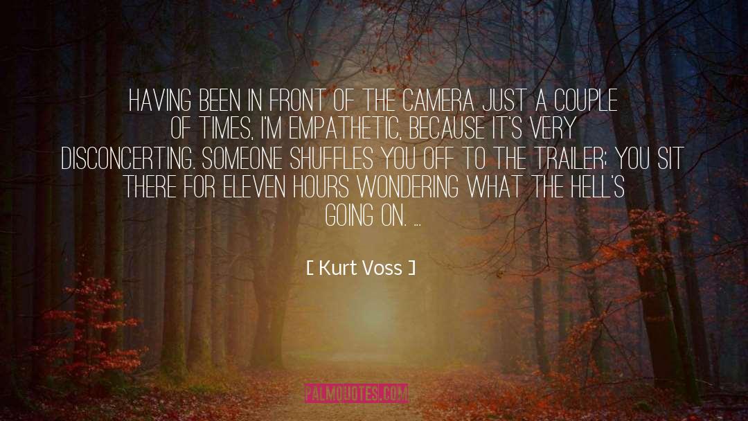 Disconcerting quotes by Kurt Voss