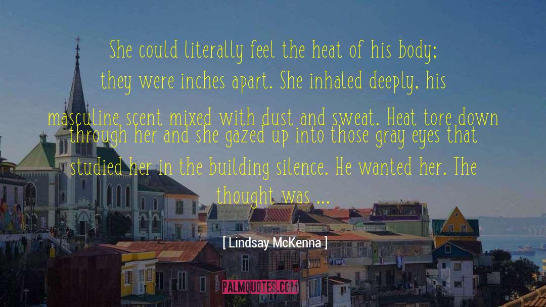 Disconcerting quotes by Lindsay McKenna