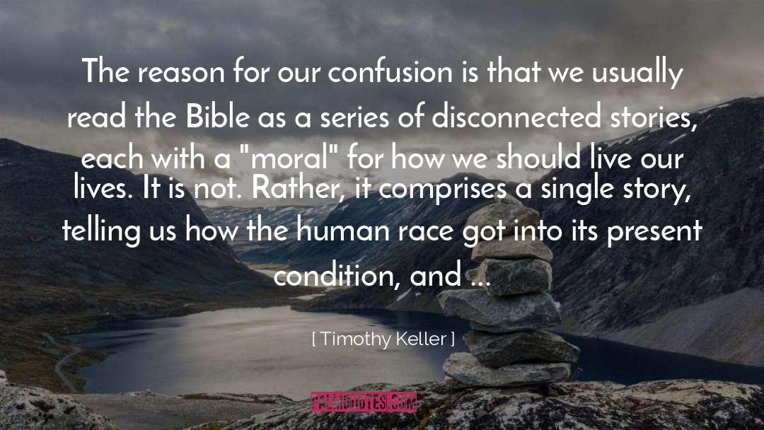 Disconnected quotes by Timothy Keller