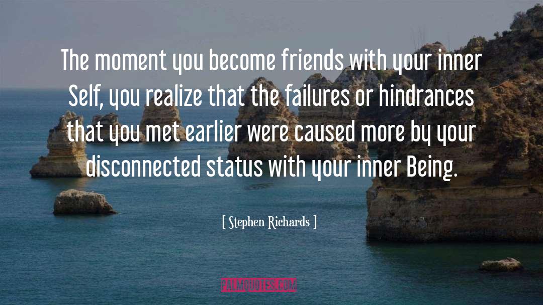 Disconnected quotes by Stephen Richards