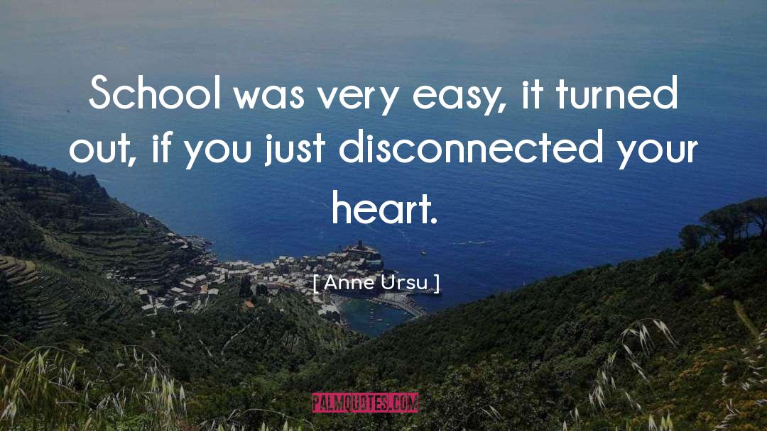 Disconnected quotes by Anne Ursu