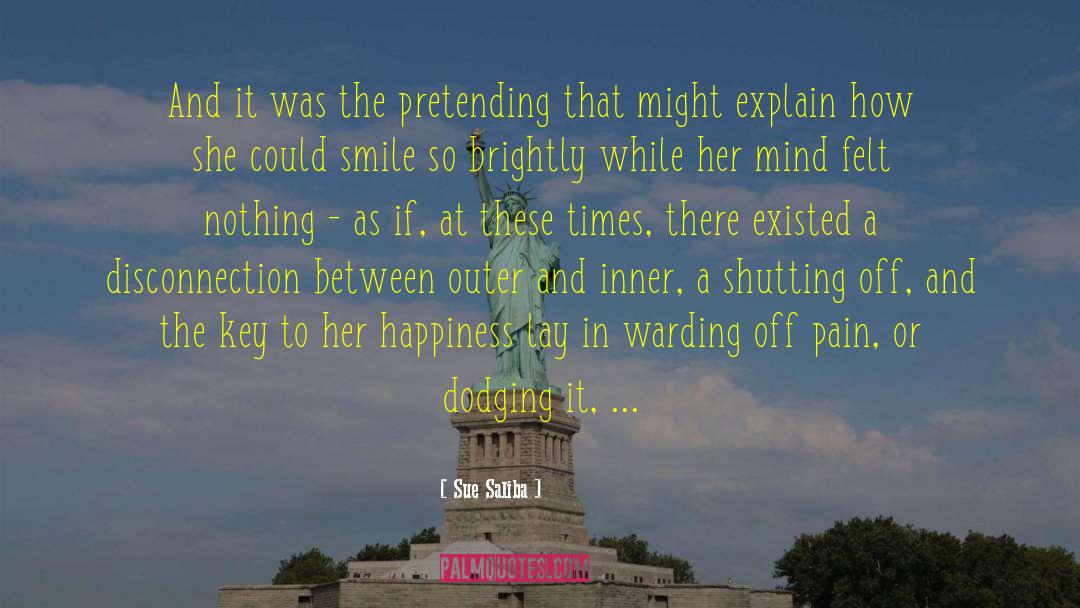 Disconnection quotes by Sue Saliba