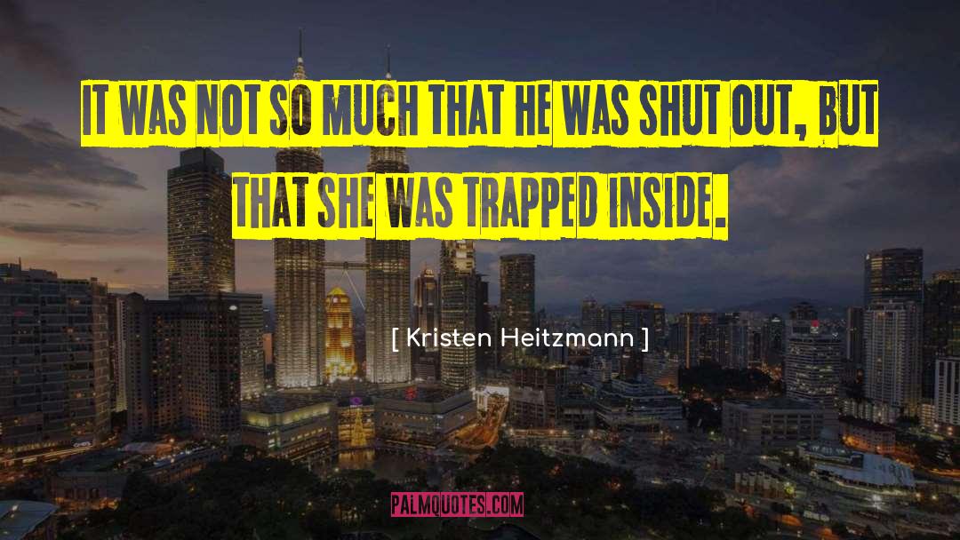 Disconnection quotes by Kristen Heitzmann