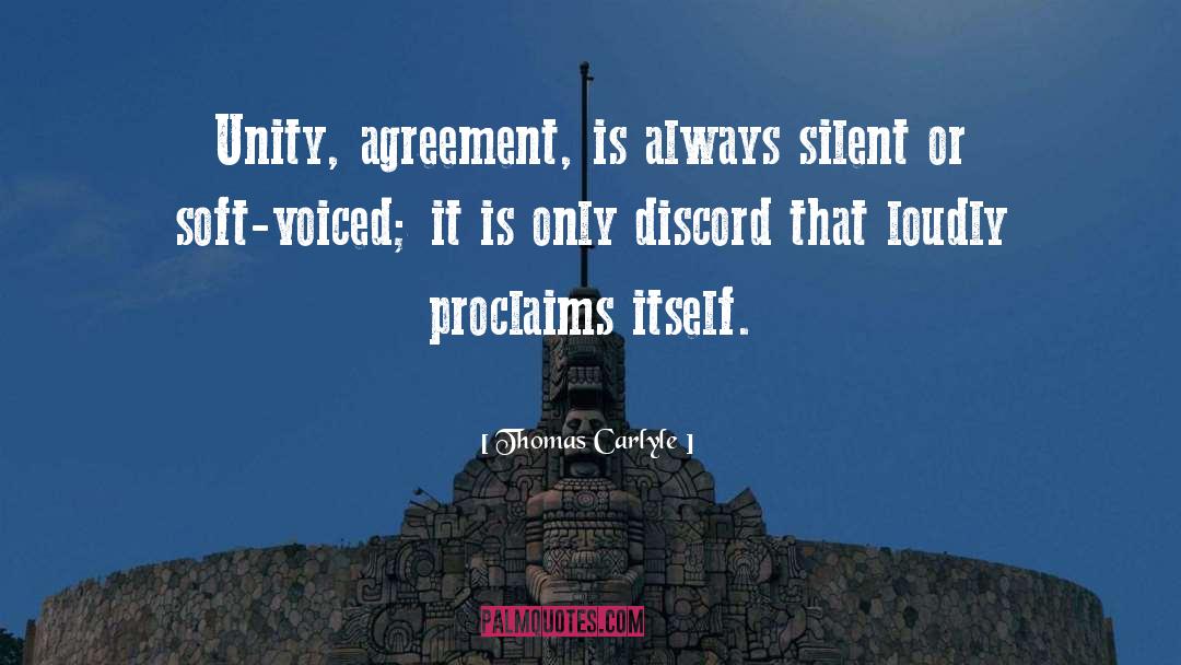Discord quotes by Thomas Carlyle