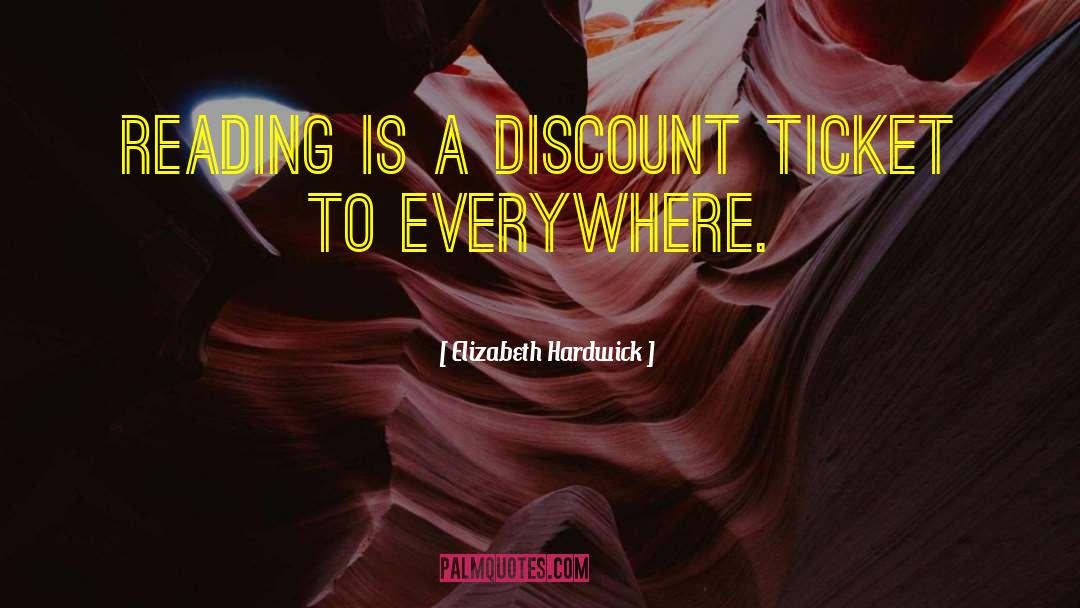 Discount Coupons quotes by Elizabeth Hardwick