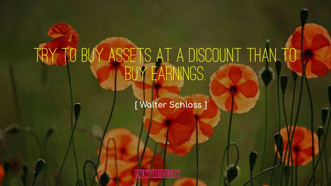 Discount Tire quotes by Walter Schloss
