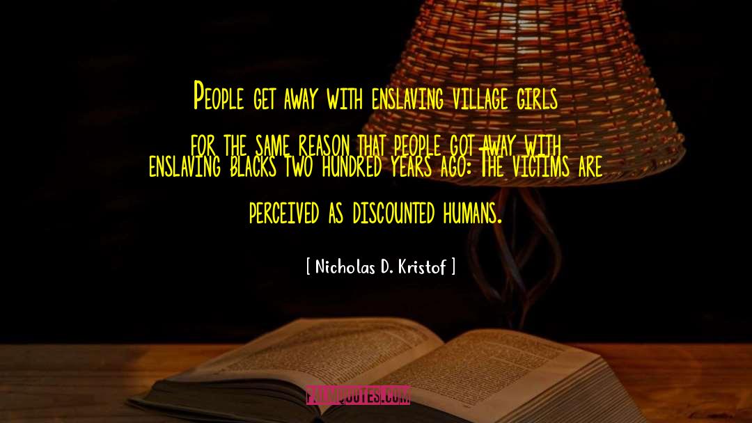 Discounted quotes by Nicholas D. Kristof