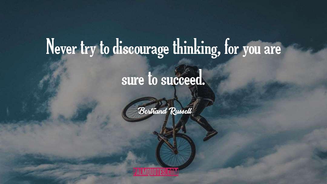 Discourage quotes by Bertrand Russell