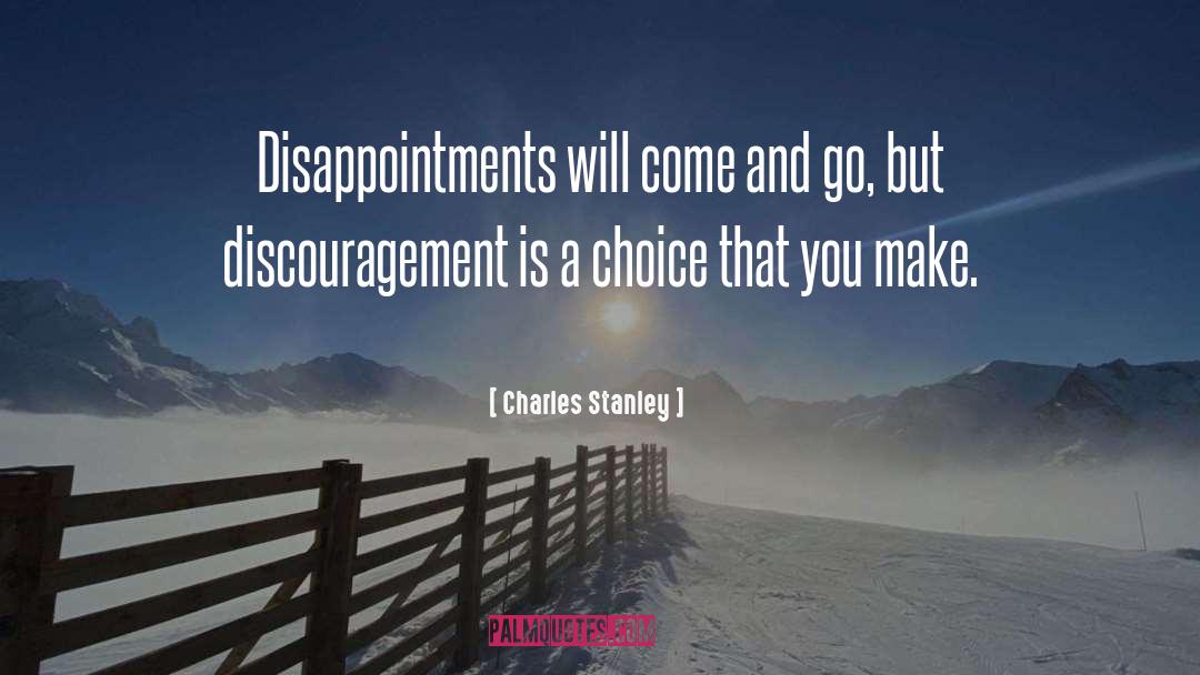 Discouragement quotes by Charles Stanley