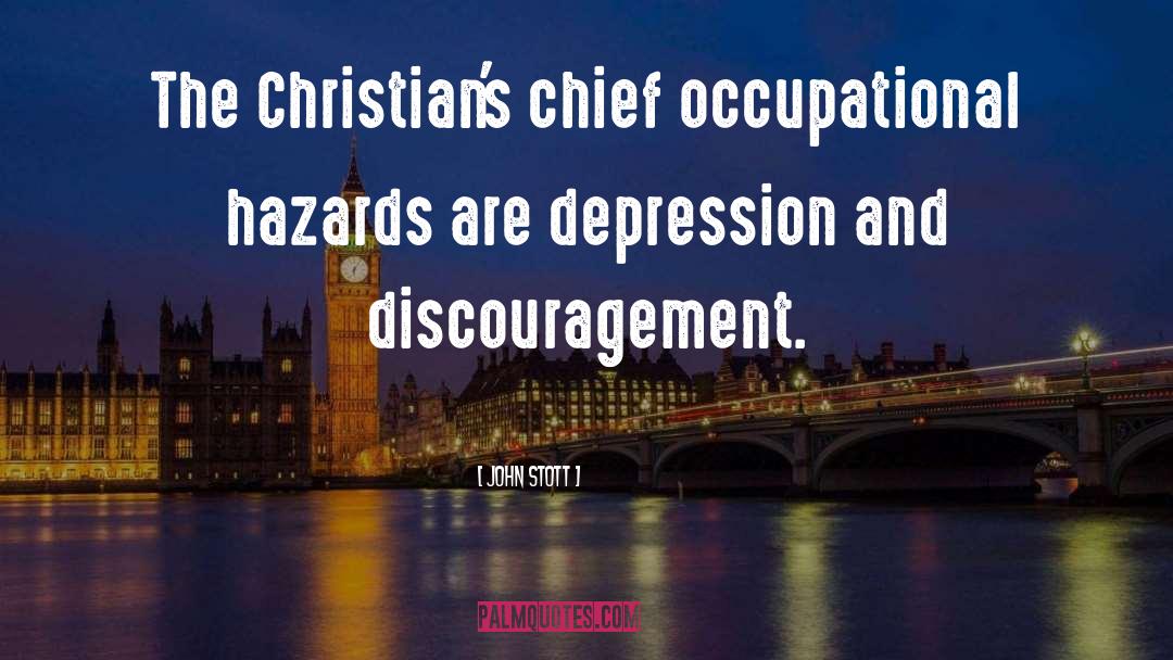 Discouragement quotes by John Stott