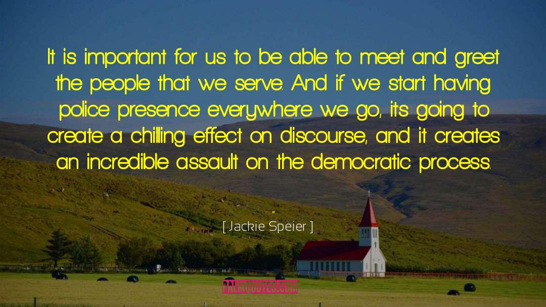 Discourse quotes by Jackie Speier