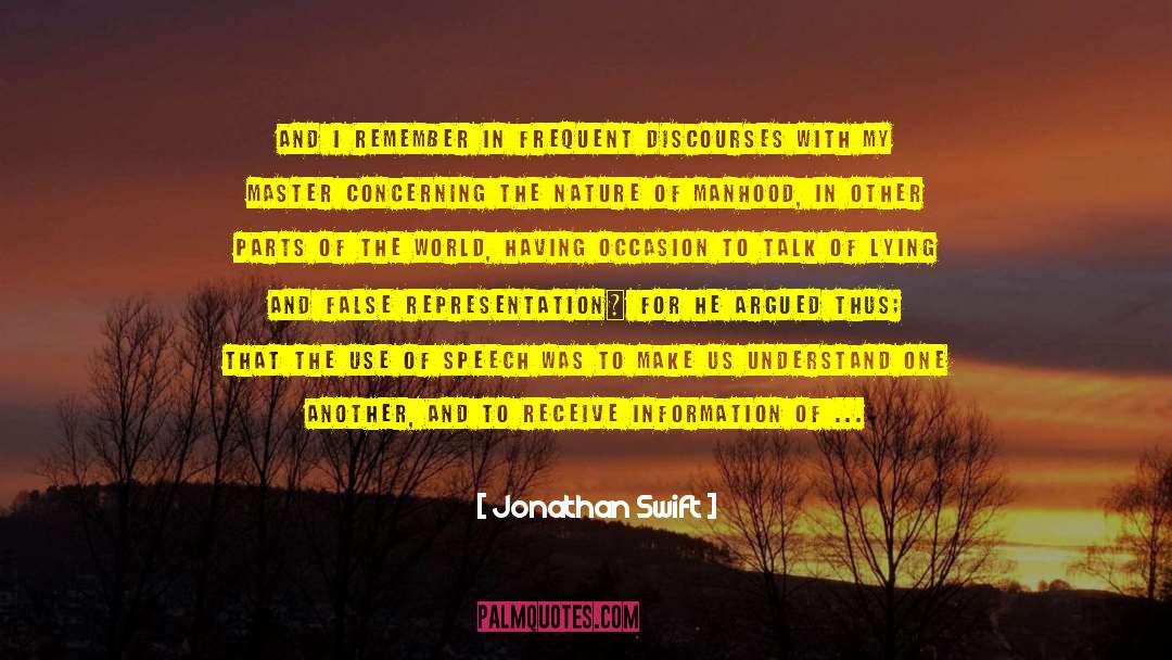 Discourses quotes by Jonathan Swift