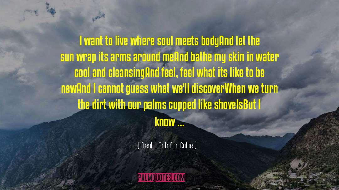 Discover New Thoughts quotes by Death Cab For Cutie