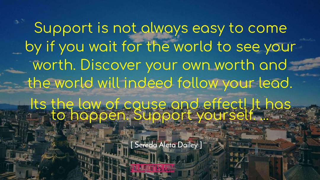 Discover Oneself quotes by Sereda Aleta Dailey