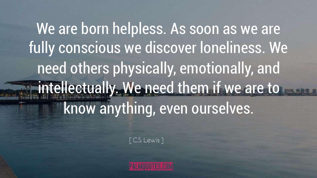 Discover Oneself quotes by C.S. Lewis