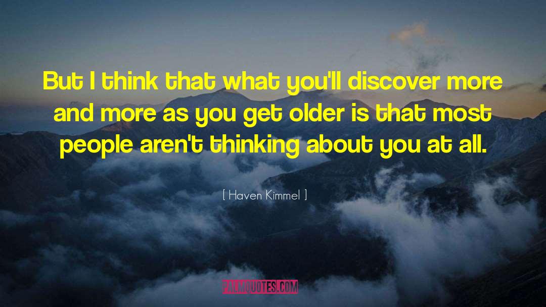 Discover Potentials quotes by Haven Kimmel