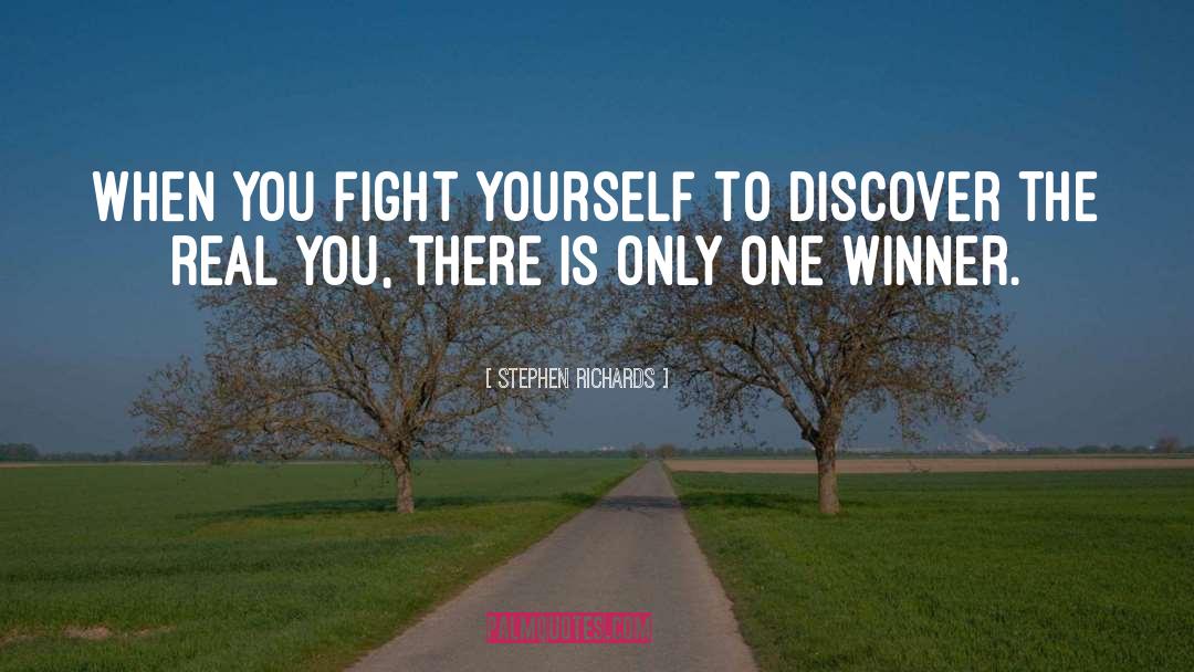 Discover The Real You quotes by Stephen Richards