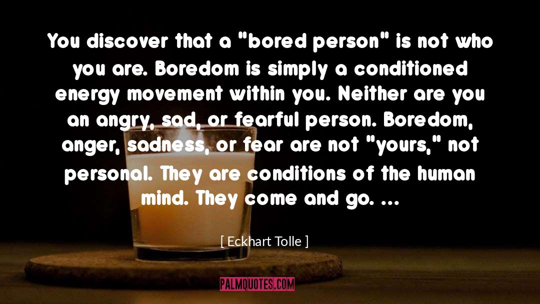 Discover Yourself quotes by Eckhart Tolle