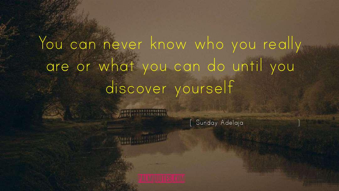 Discover Yourself quotes by Sunday Adelaja