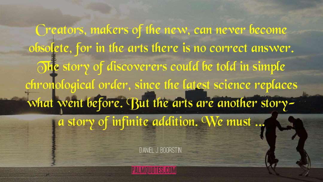 Discoverers quotes by Daniel J. Boorstin