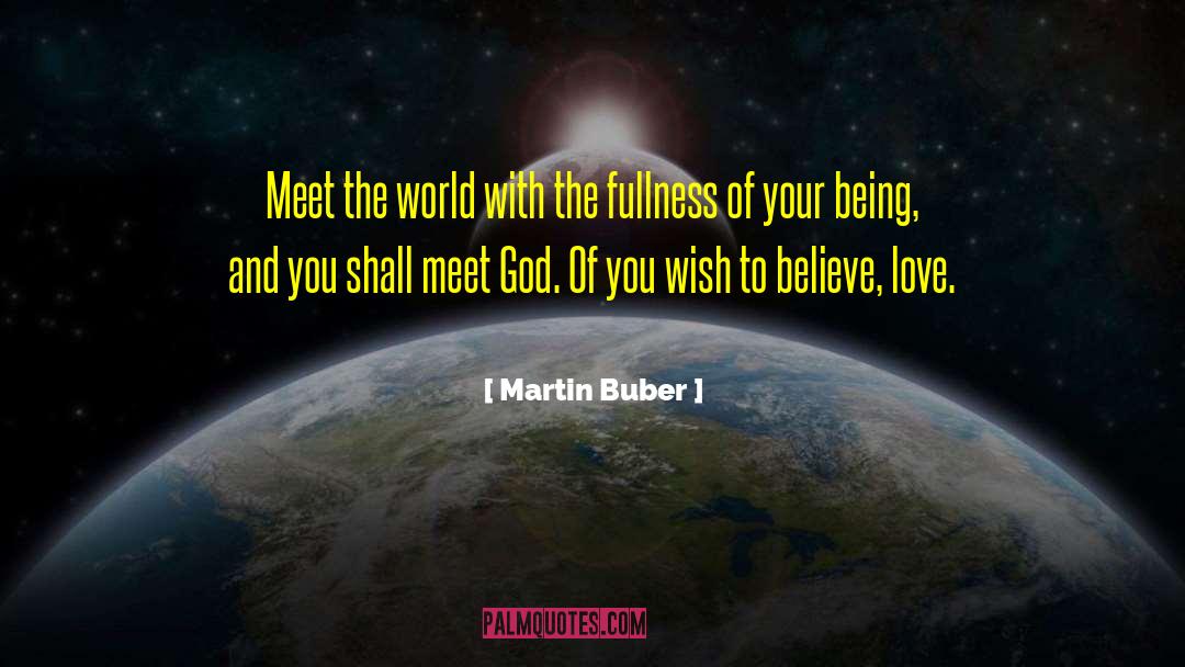Discovering God quotes by Martin Buber