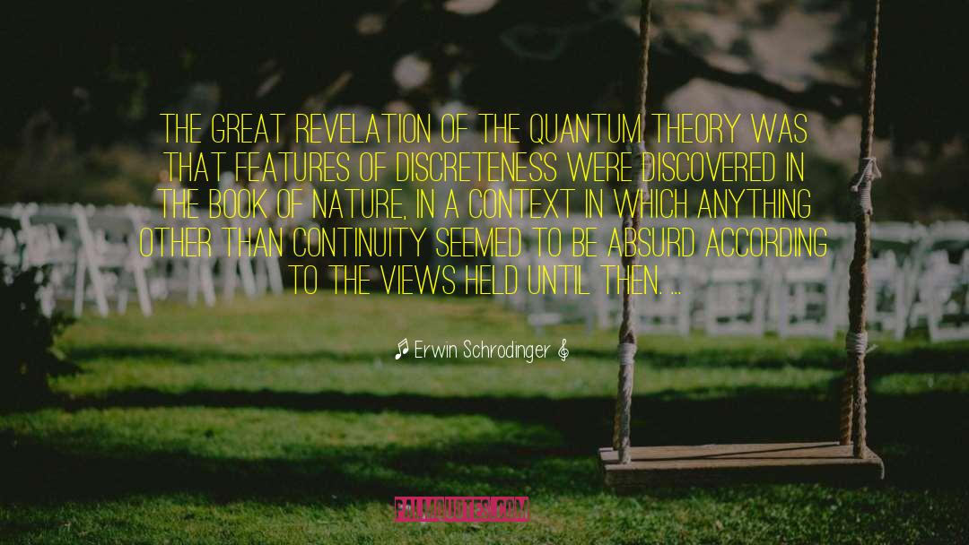 Discovering Nature quotes by Erwin Schrodinger