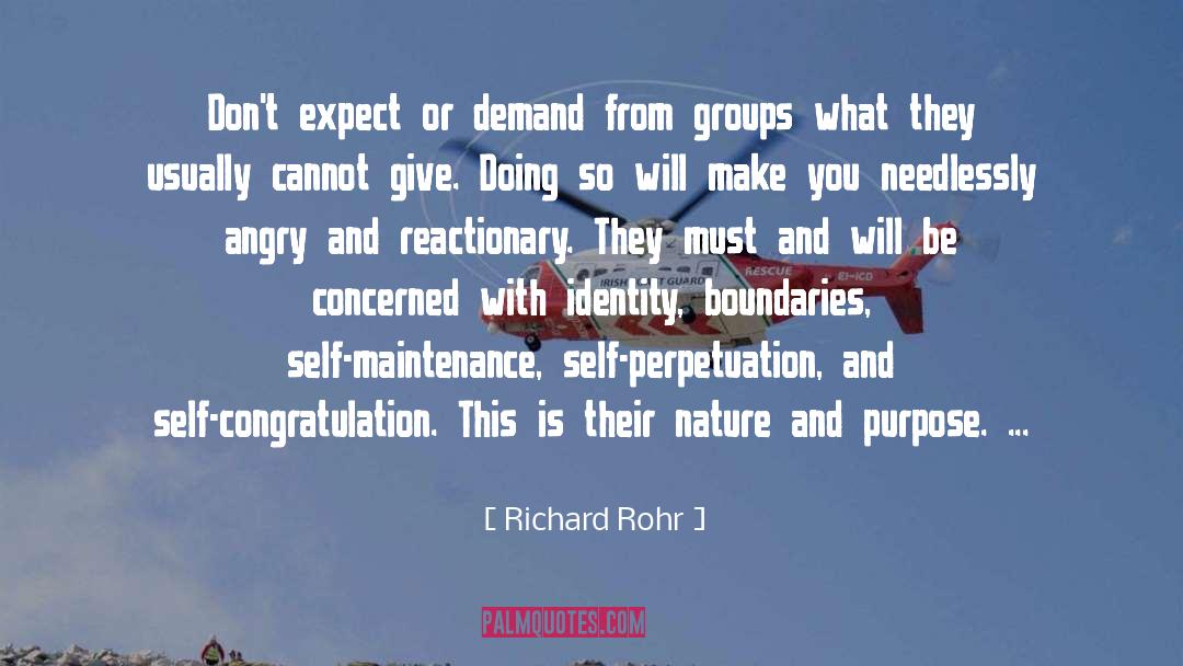Discovering Purpose quotes by Richard Rohr