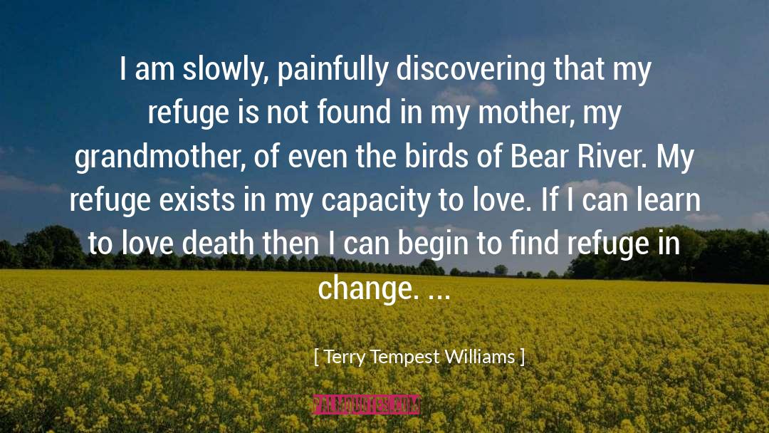 Discovering quotes by Terry Tempest Williams
