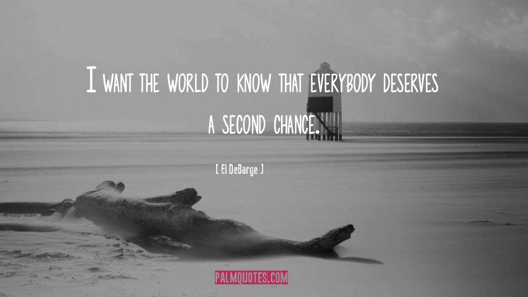 Discovering The World quotes by El DeBarge
