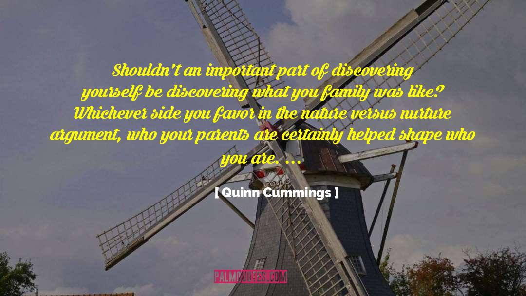 Discovering Us quotes by Quinn Cummings