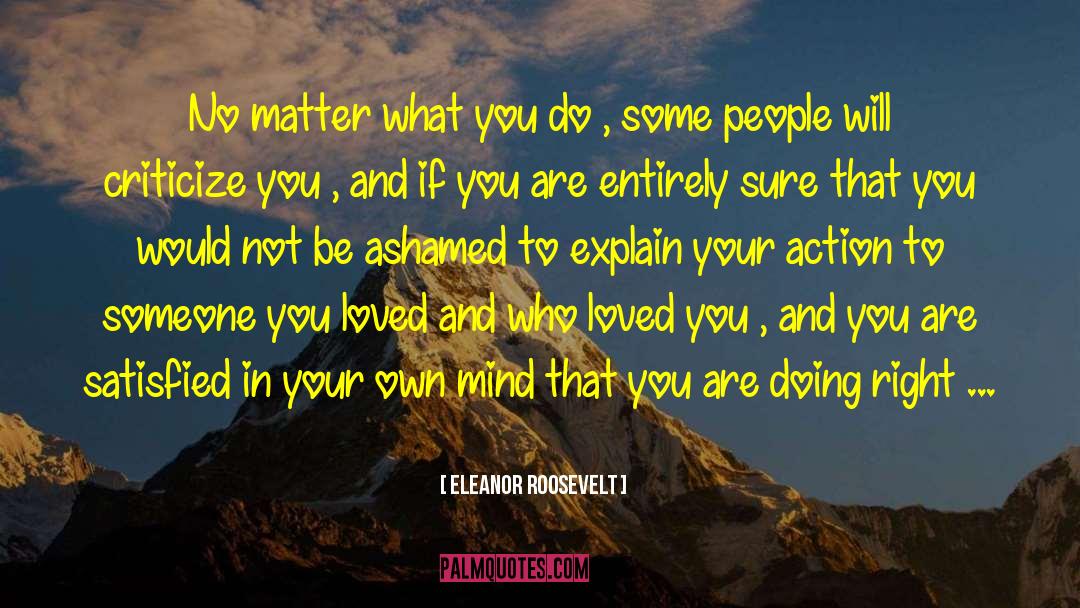 Discovering Who You Are quotes by Eleanor Roosevelt