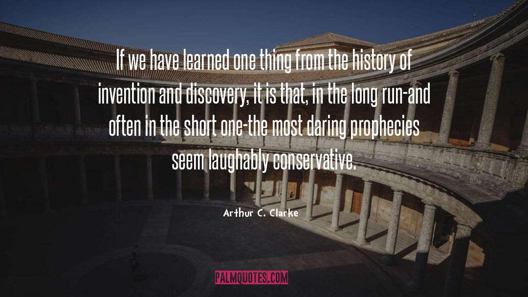 Discovery And Invention quotes by Arthur C. Clarke