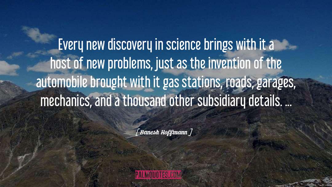 Discovery In Science quotes by Banesh Hoffmann