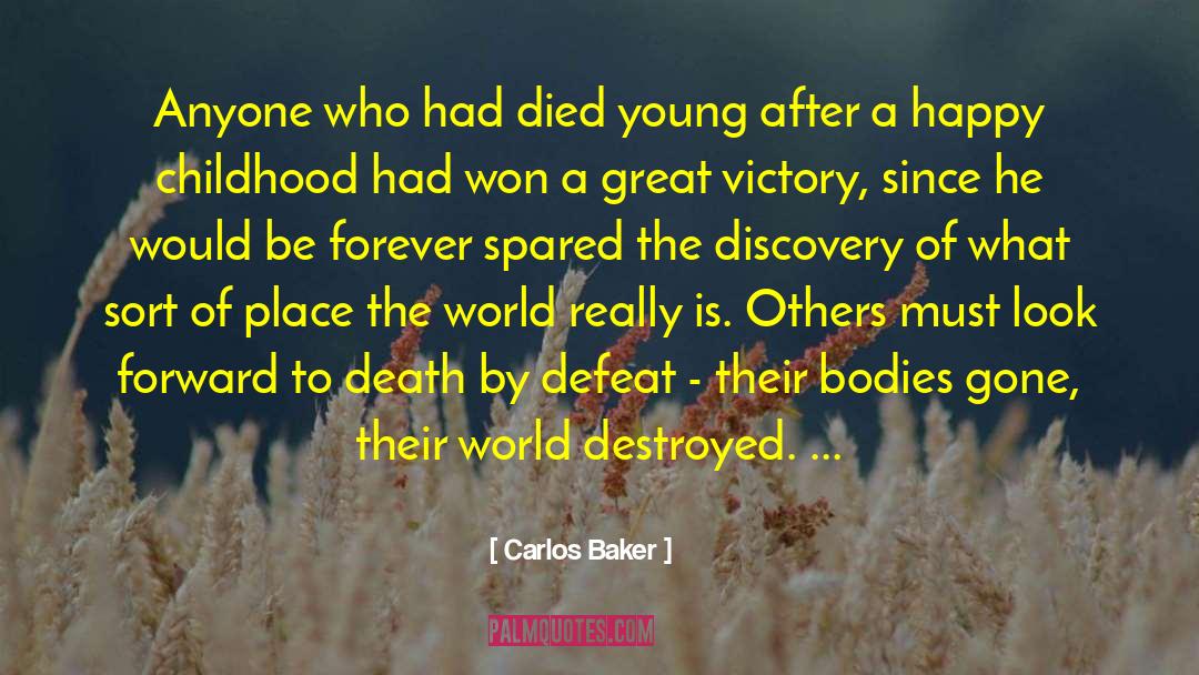 Discovery Of Dna quotes by Carlos Baker