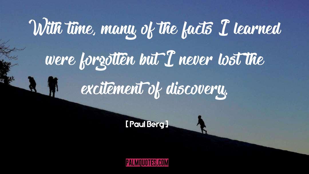 Discovery quotes by Paul Berg