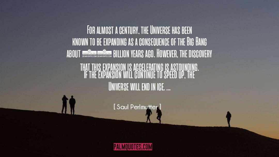 Discovery quotes by Saul Perlmutter