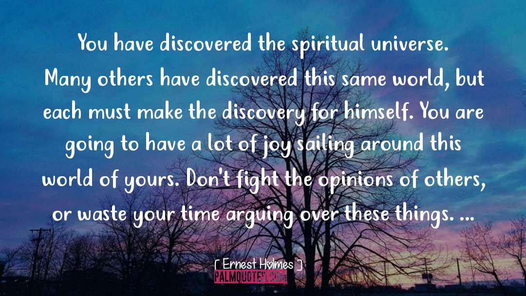 Discovery quotes by Ernest Holmes