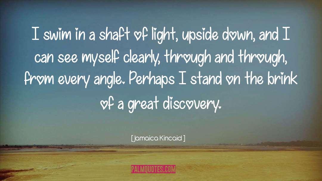 Discovery quotes by Jamaica Kincaid