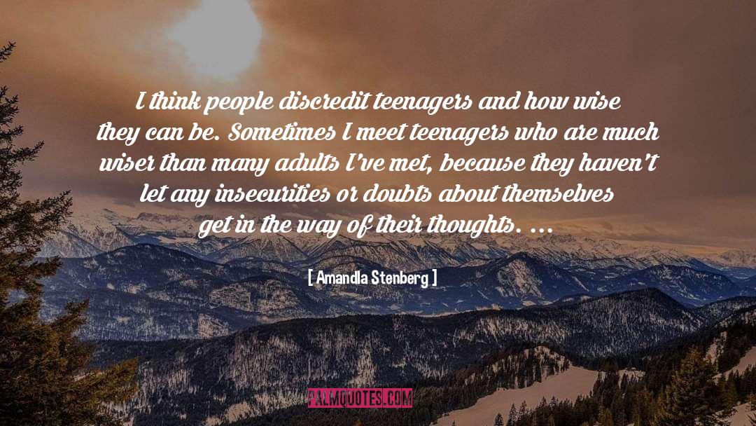 Discredit You quotes by Amandla Stenberg