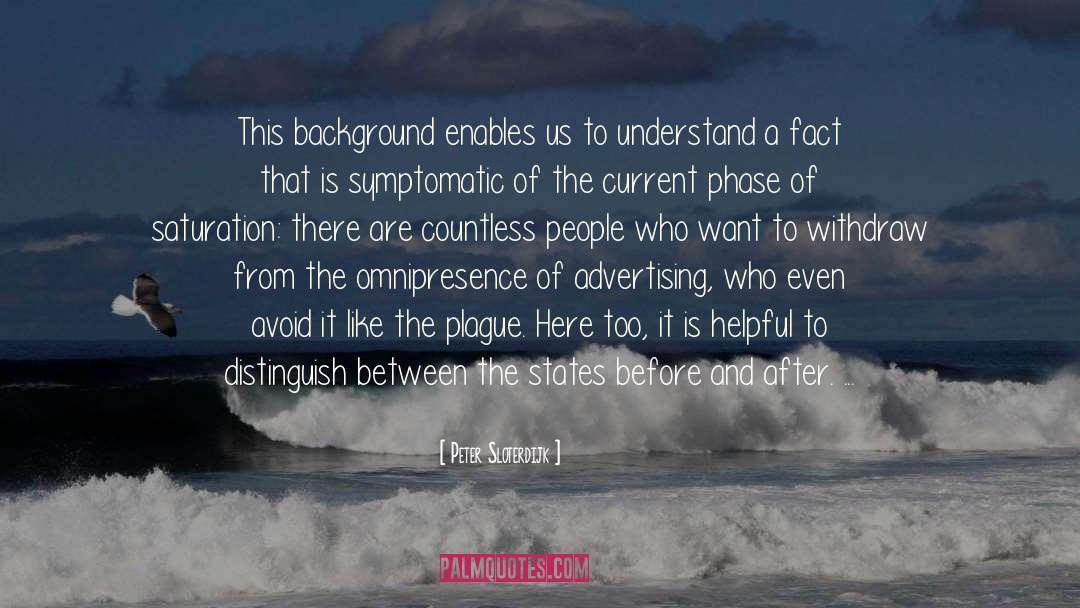 Discreet quotes by Peter Sloterdijk