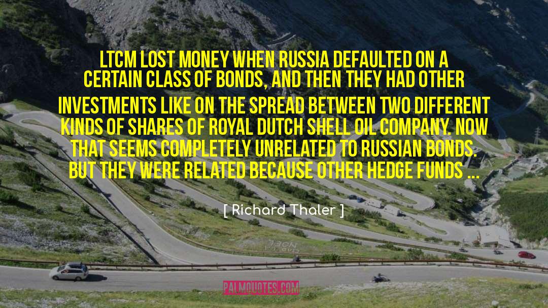 Discrepancies quotes by Richard Thaler