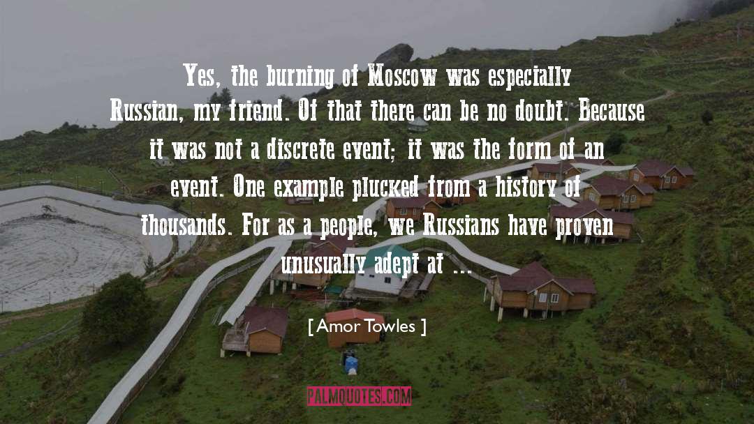 Discrete quotes by Amor Towles