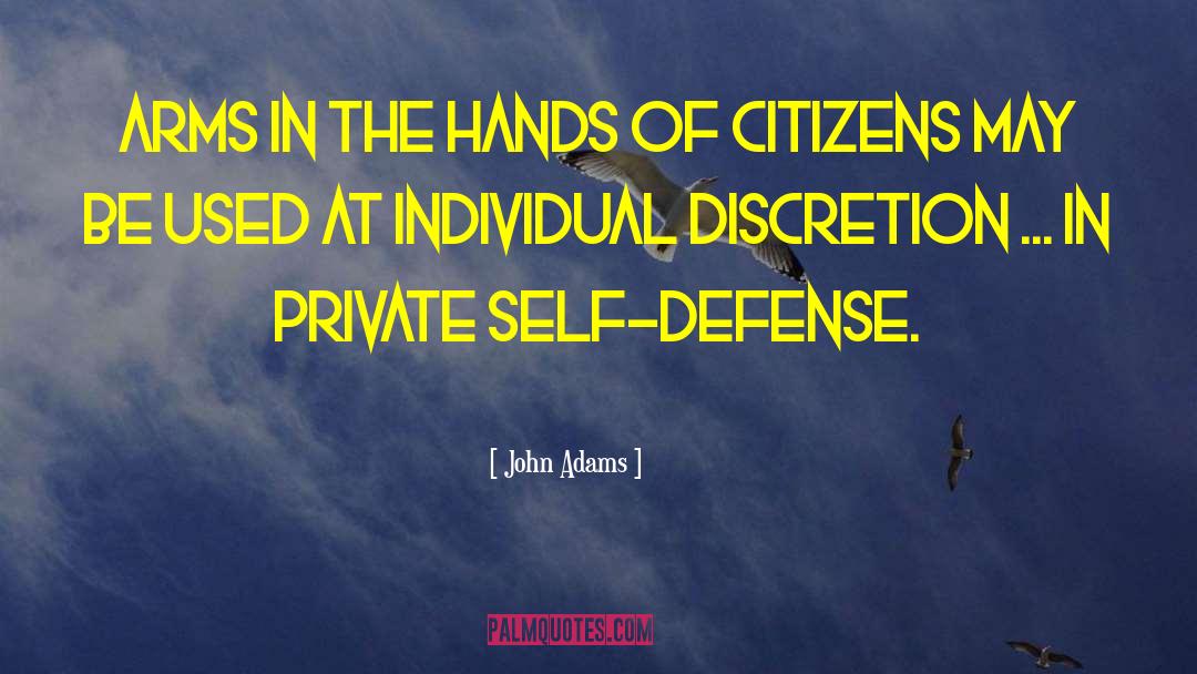 Discretion quotes by John Adams