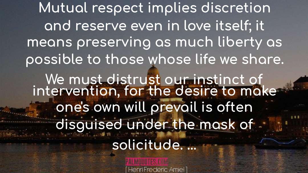 Discretion quotes by Henri Frederic Amiel