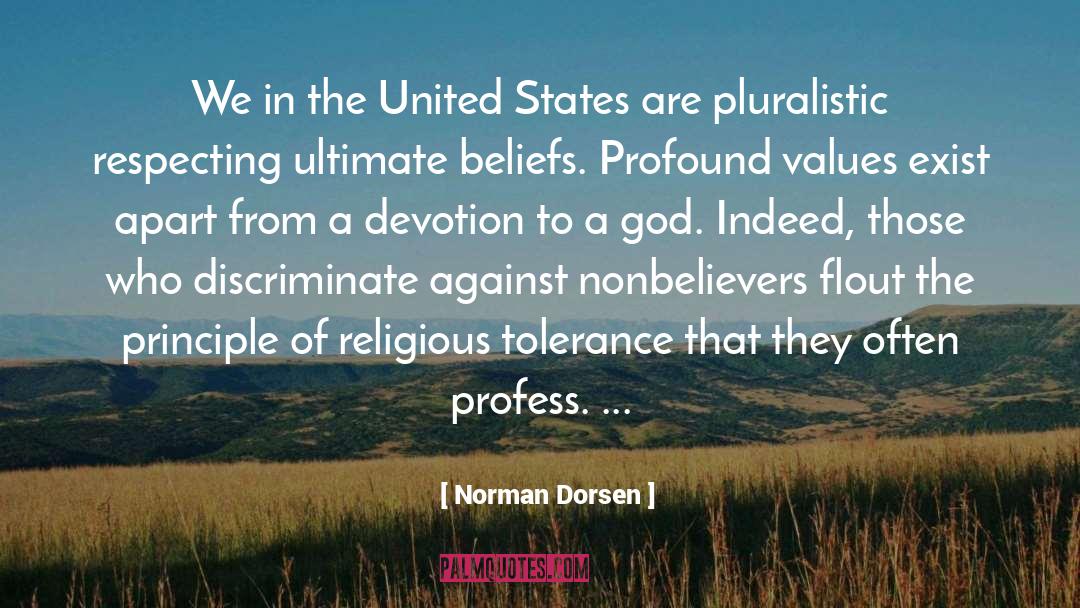 Discriminate quotes by Norman Dorsen