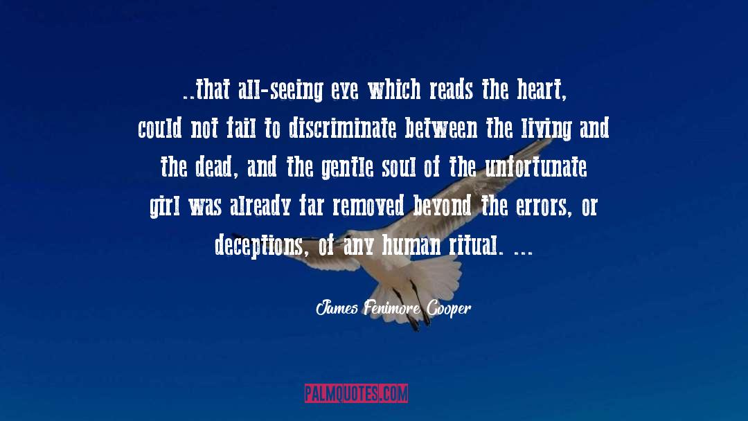 Discriminate quotes by James Fenimore Cooper