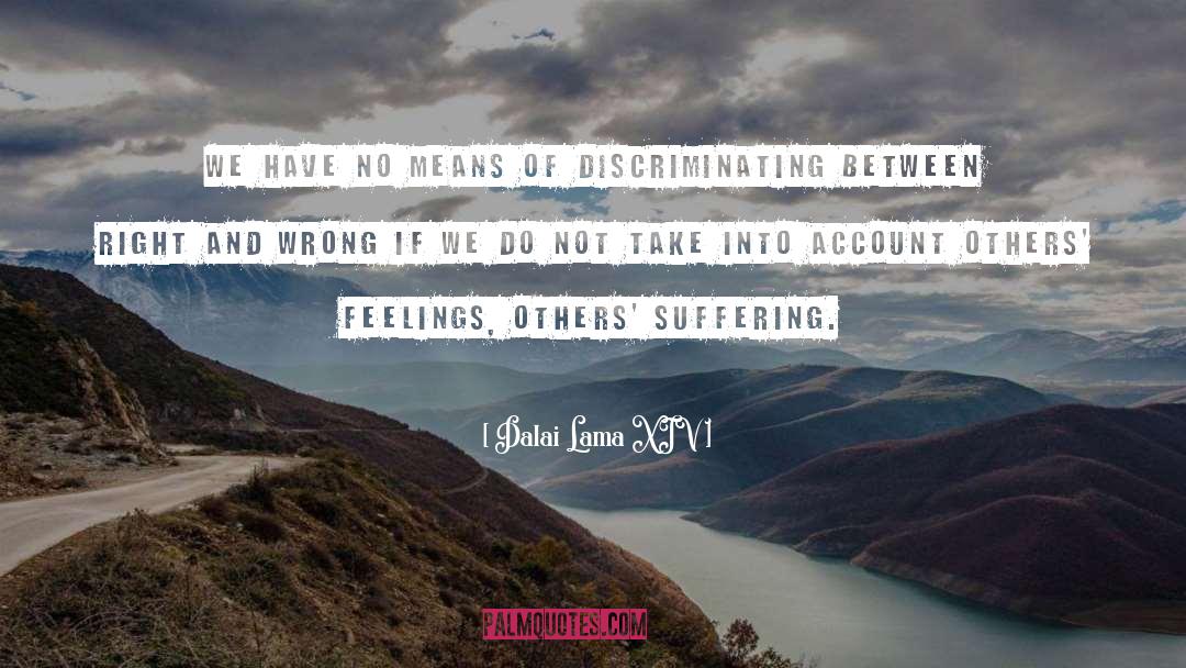 Discriminating quotes by Dalai Lama XIV