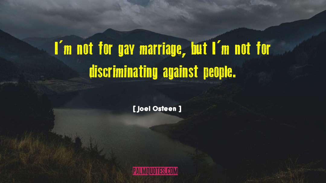 Discriminating quotes by Joel Osteen